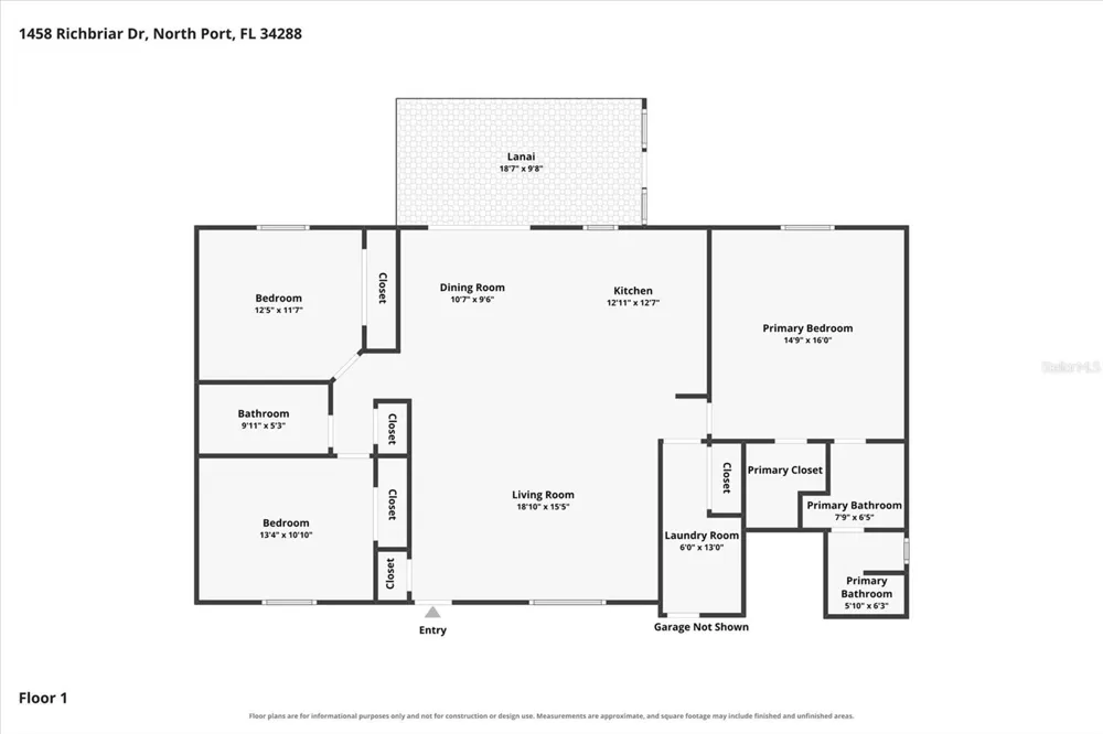 1458 RICHBRIAR DRIVE North Port, FL 34288