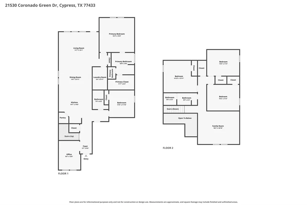 21530 Coronado Green Drive Cypress, TX 77433