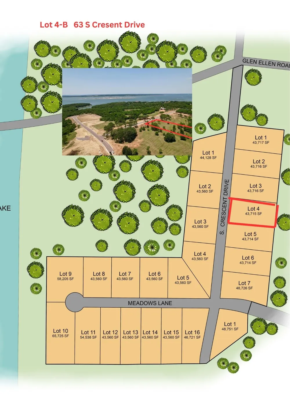 63 S Cresent Drive Pottsboro, TX 75076