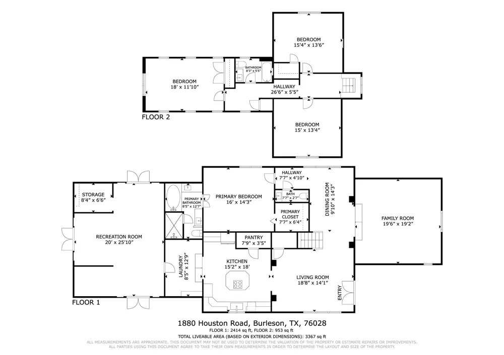 1880 Houston Road Burleson, TX 76028