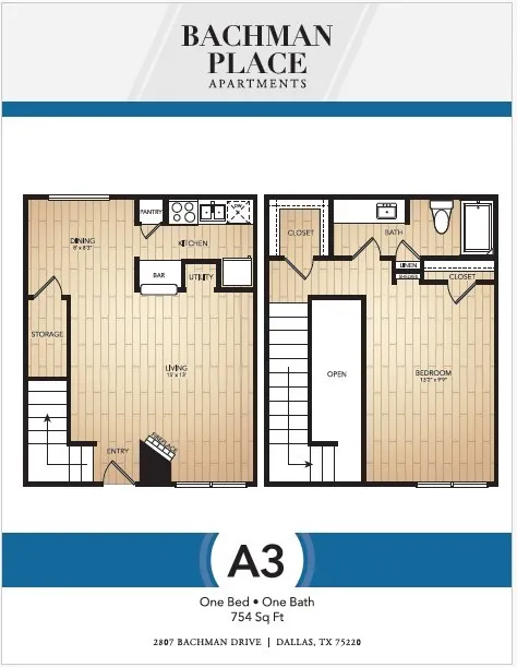2807 Bachman Drive #A3R Dallas, TX 75220