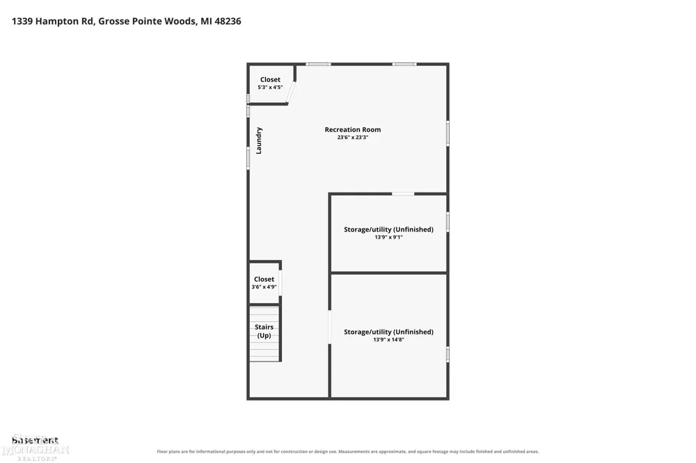 1339 Hampton Road Grosse Pointe Woods City, MI 48236