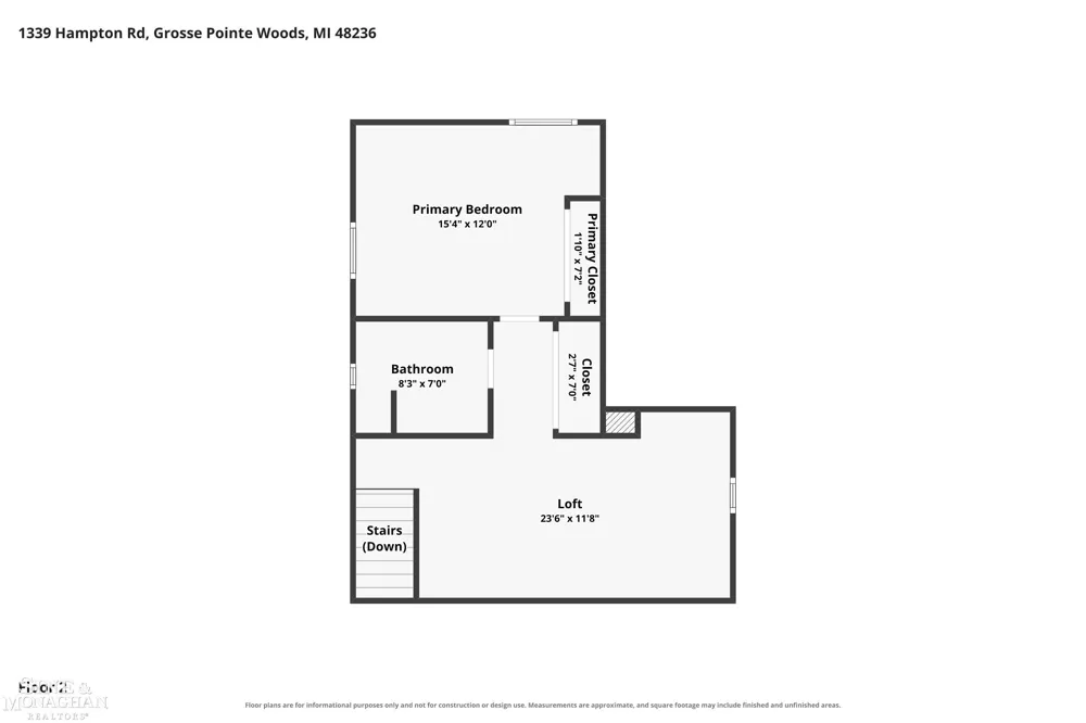 1339 Hampton Road Grosse Pointe Woods City, MI 48236