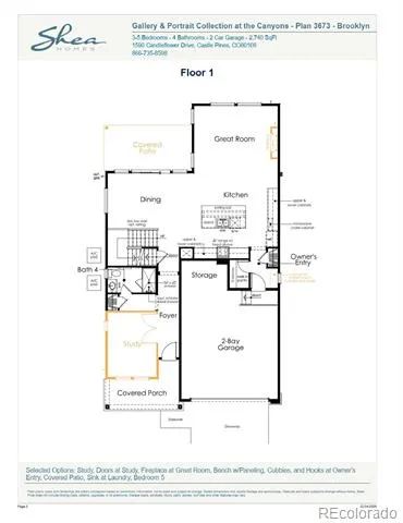 1252 Stillspring Lane Castle Pines, CO 80108