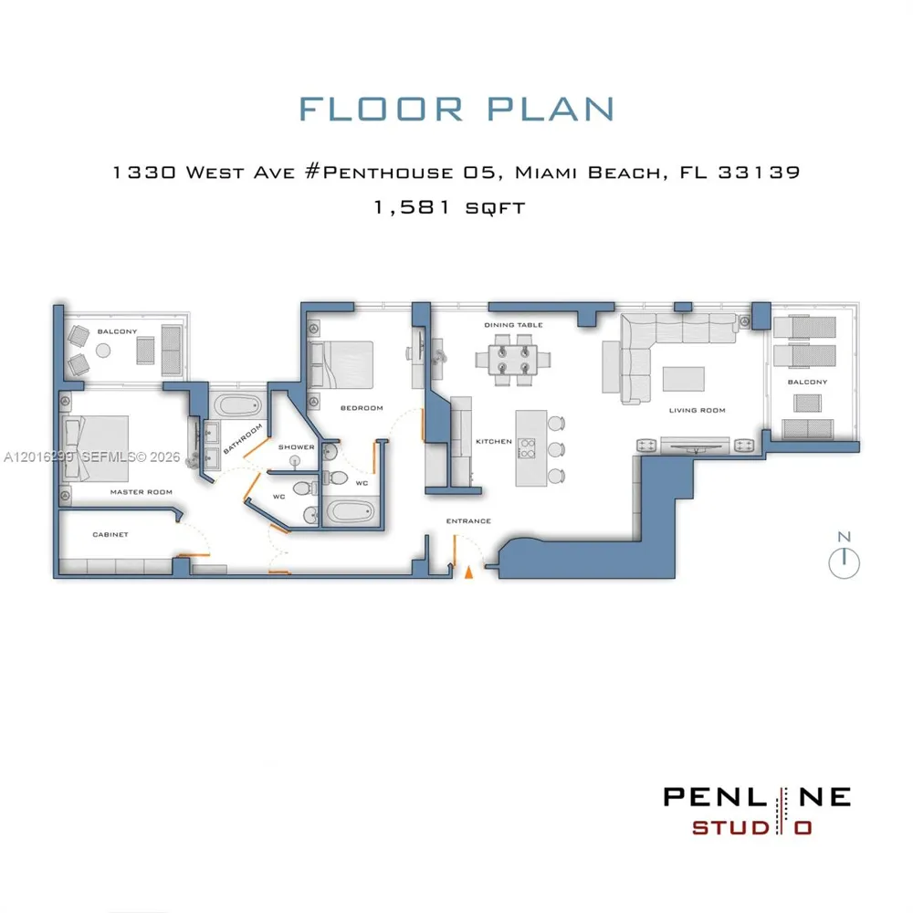 1330 West Ave #PH05 Miami Beach, FL 33139