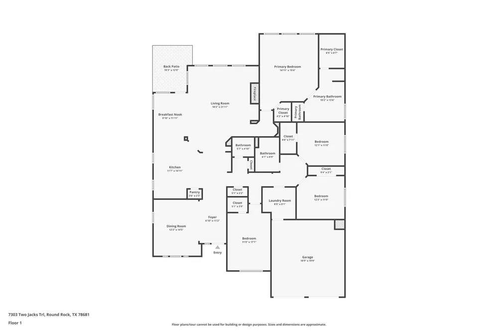 7303 Two Jacks Trail Round Rock, TX 78681
