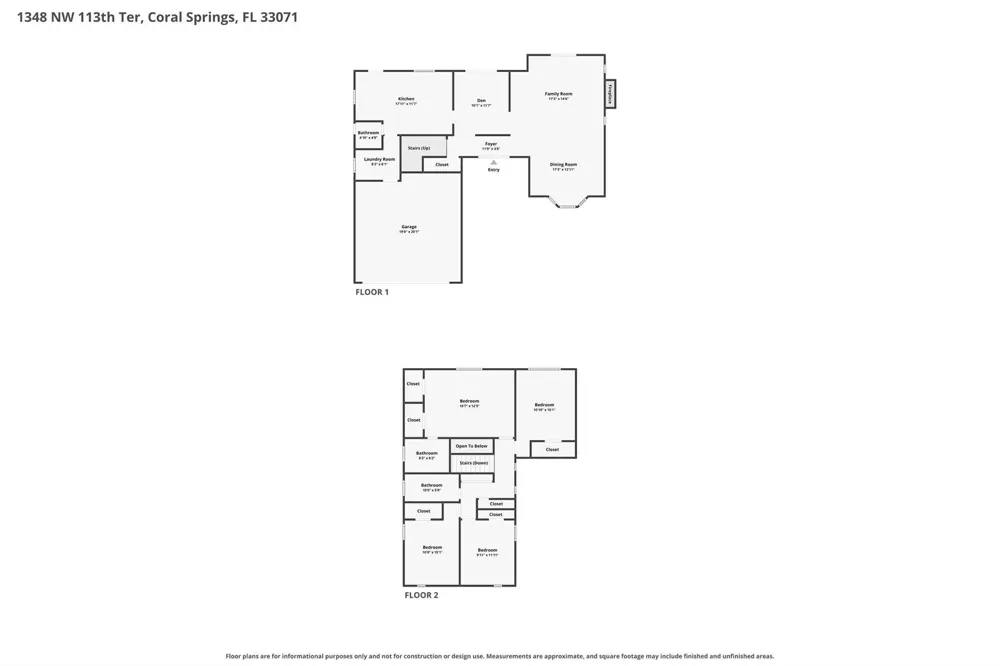 1348 NW 113TH TERRACE Coral Springs, FL 33071