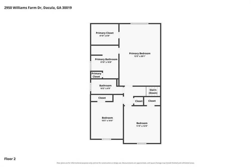 2950 Williams Farm Drive Dacula, GA 30019