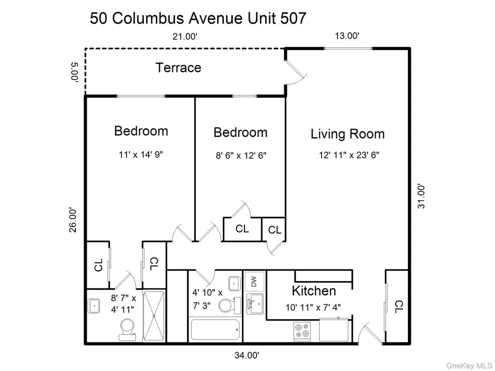 50 Columbus Avenue #507 Tuckahoe, NY 10707