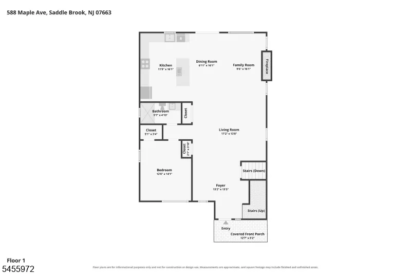588 Maple Ave Saddle Brook, NJ 07663