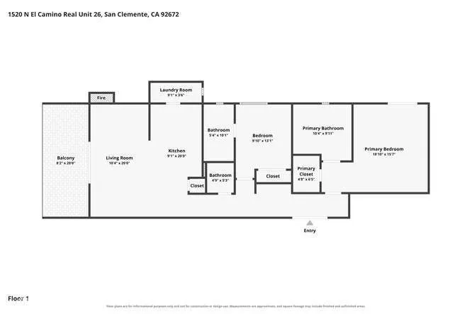 1520 El Camino Real #26 San Clemente, CA 92672
