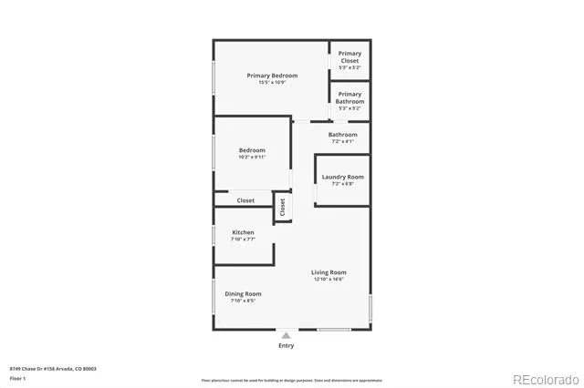 8749 Chase Drive #158 Arvada, CO 80003