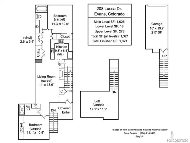 208 Lucca Drive Evans, CO 80620