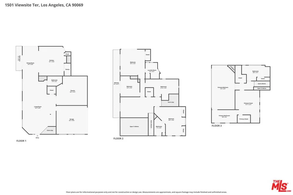 1501 Viewsite Terrace Los Angeles, CA 90069