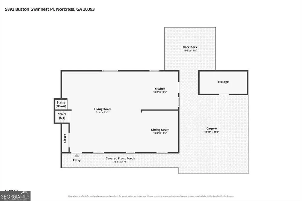 5892 Button Gwinnett PL Norcross, GA 30093