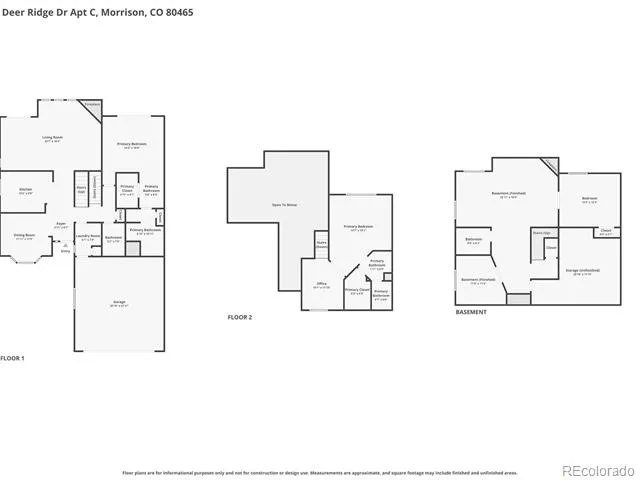 16082 Deer Ridge Drive #C Morrison, CO 80465