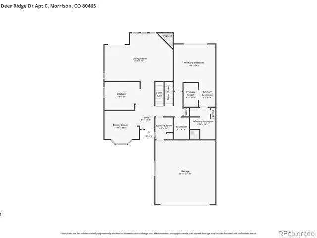 16082 Deer Ridge Drive #C Morrison, CO 80465