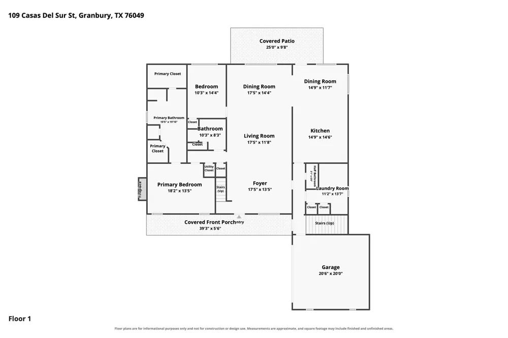 109 Casas Del Sur Street Granbury, TX 76049