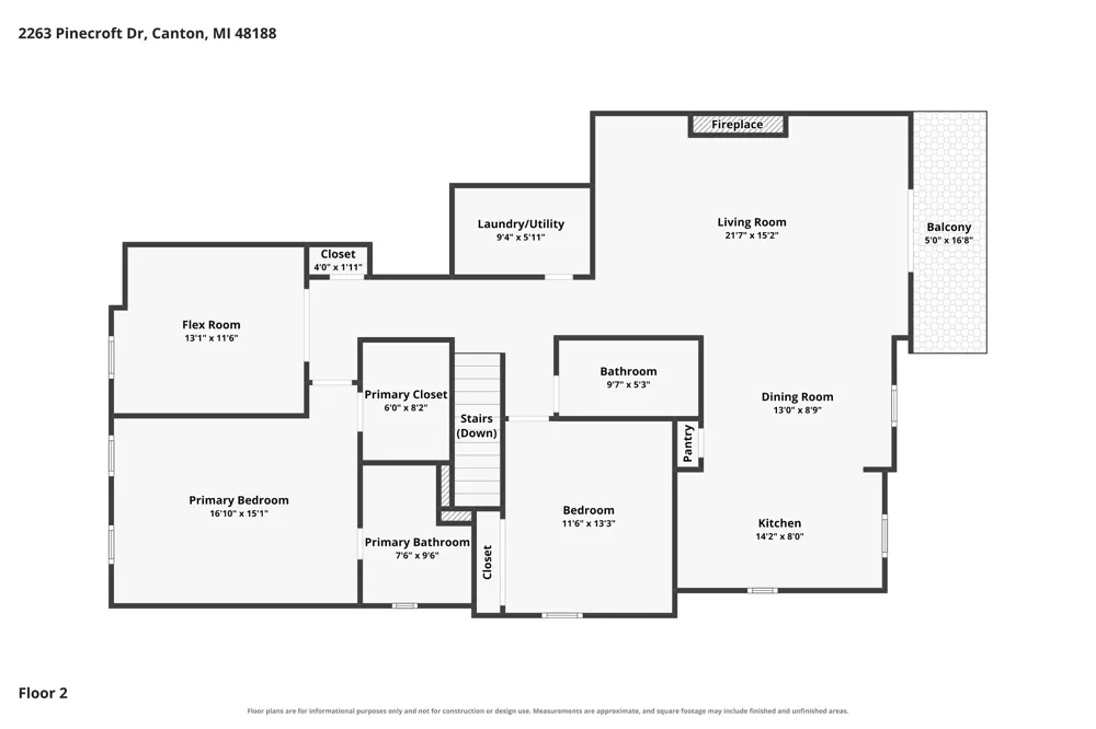 2263 Pinecroft Drive Canton, MI 48188