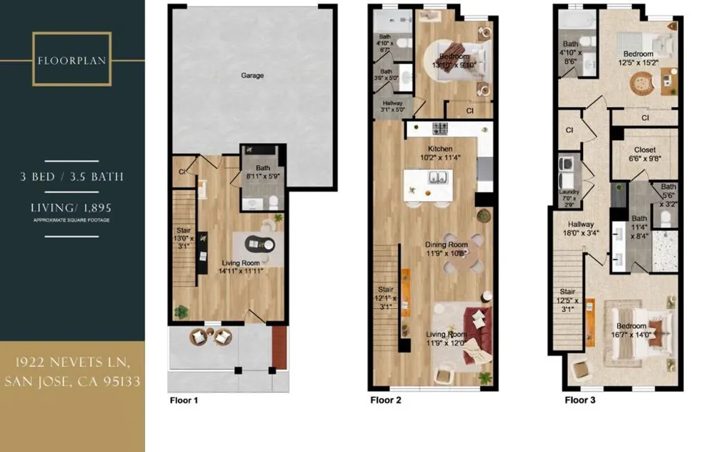 1922 Nevets Lane San Jose, CA 95133