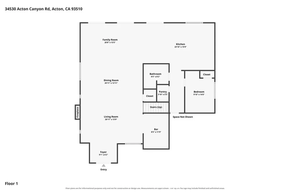34530 Acton Canyon Road Acton, CA 93510
