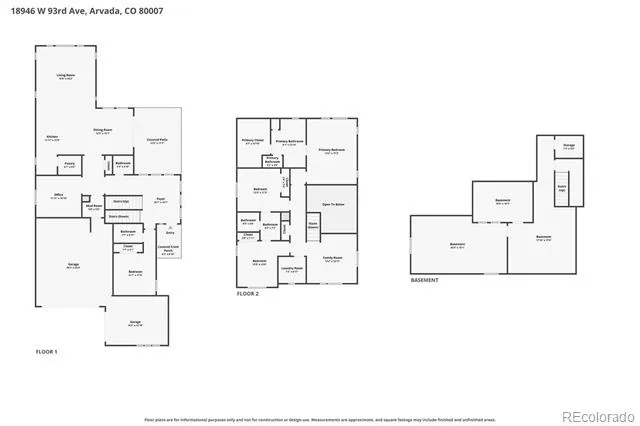 18946 W 93rd Avenue Arvada, CO 80007