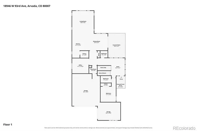 18946 W 93rd Avenue Arvada, CO 80007