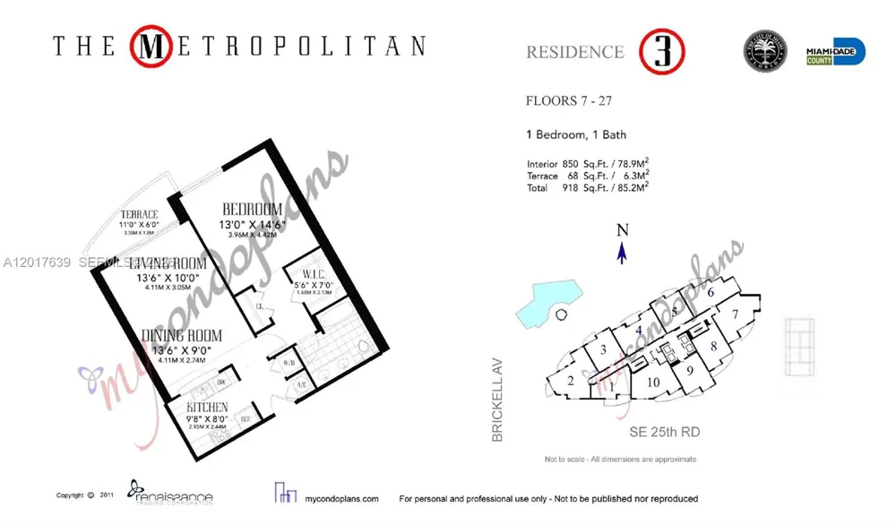 2475 Brickell Ave #903 Miami, FL 33129