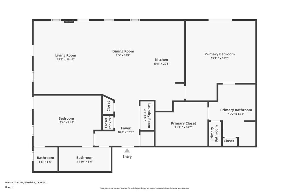 49 Arta Drive #204 Westlake, TX 76262