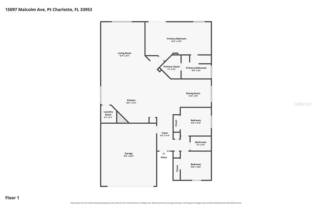 15097 MALCOLM AVENUE Port Charlotte, FL 33953