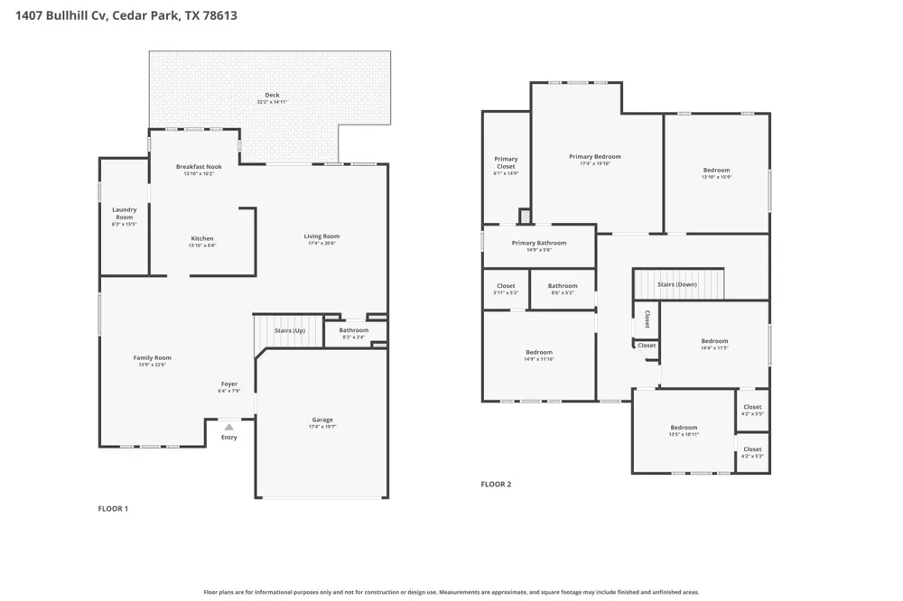 1407 Bullhill Cove Cedar Park, TX 78613
