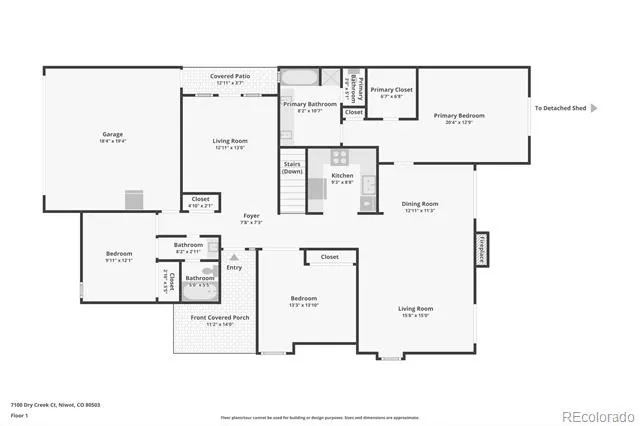 7100 Dry Creek Court Niwot, CO 80503