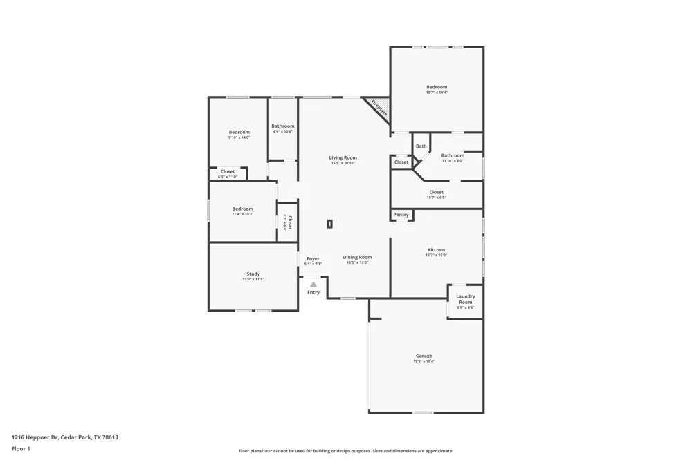 1216 Heppner Drive Cedar Park, TX 78613