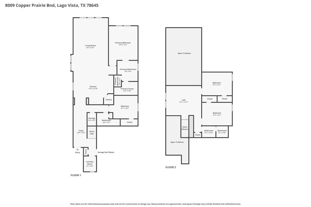 8009 Copper Prairie Bend Lago Vista, TX 78645