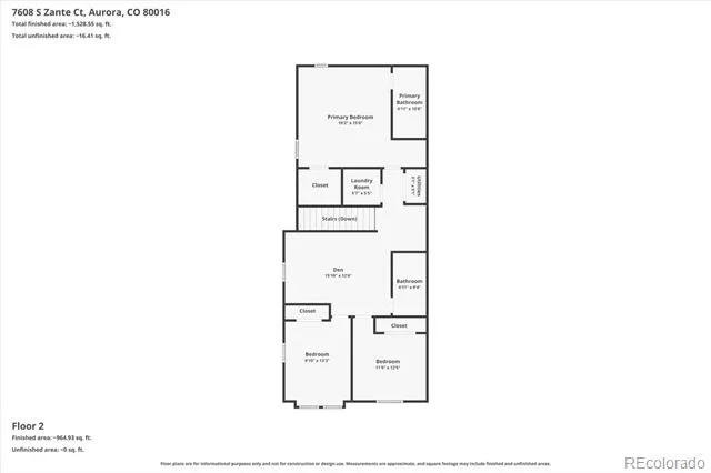 7608 S Zante Court Aurora, CO 80016