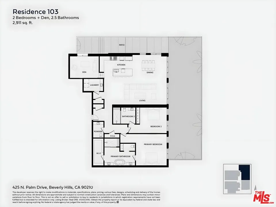 425 Palm Drive #103 Beverly Hills, CA 90210