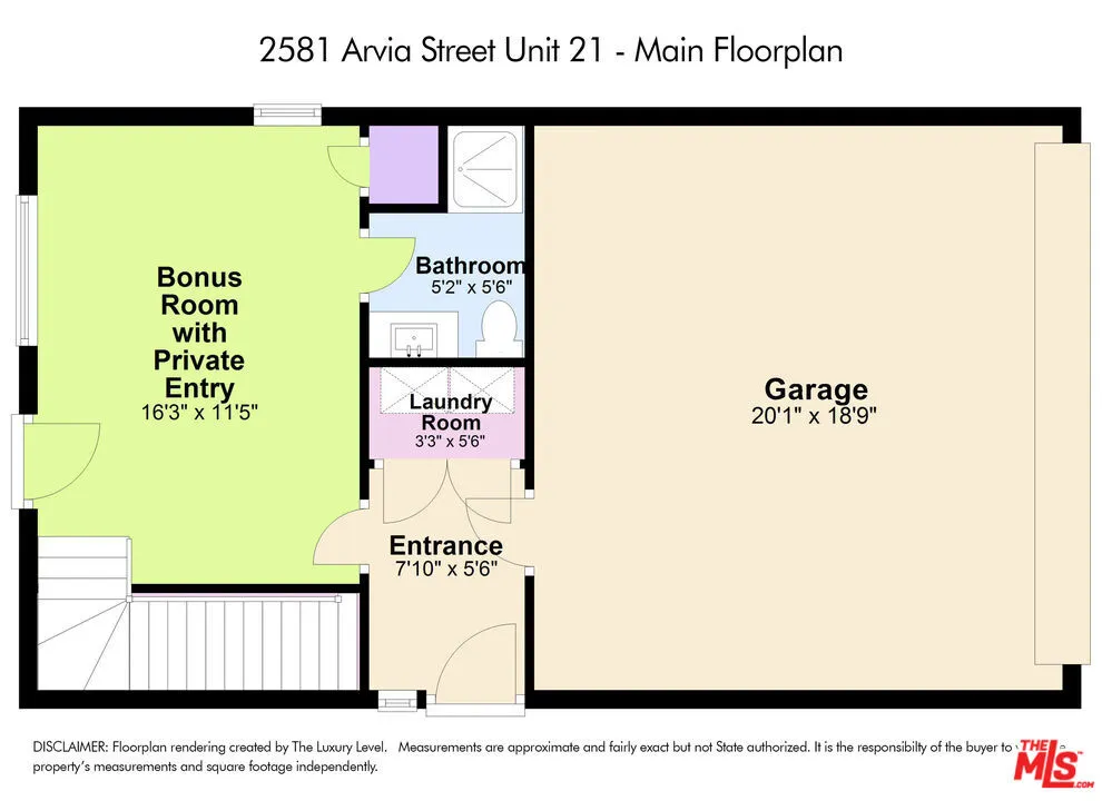 2581 Arvia Street #21 Los Angeles, CA 90065