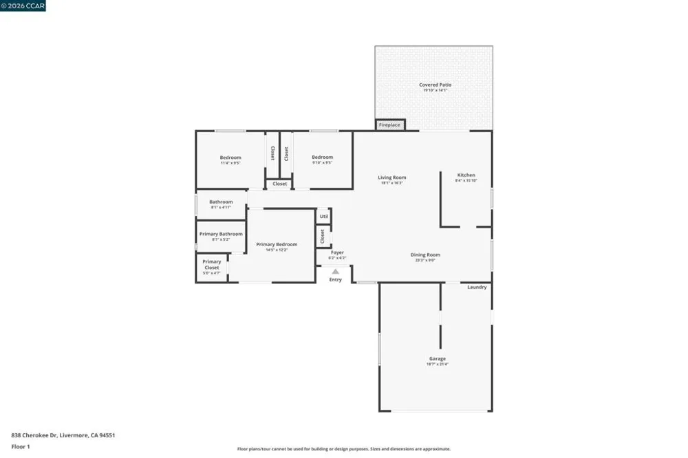 838 Cherokee Dr Livermore, CA 94551