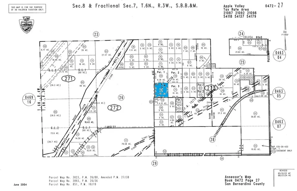 Fairfield Rd. Apple Valley, CA 92307