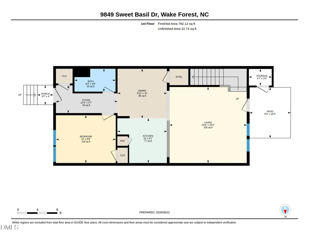 9849 Sweet Basil Drive Wake Forest, NC 27587