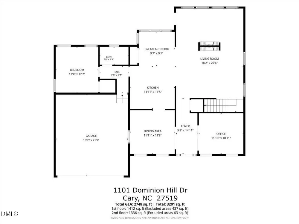 1101 Dominion Hill Drive Cary, NC 27519