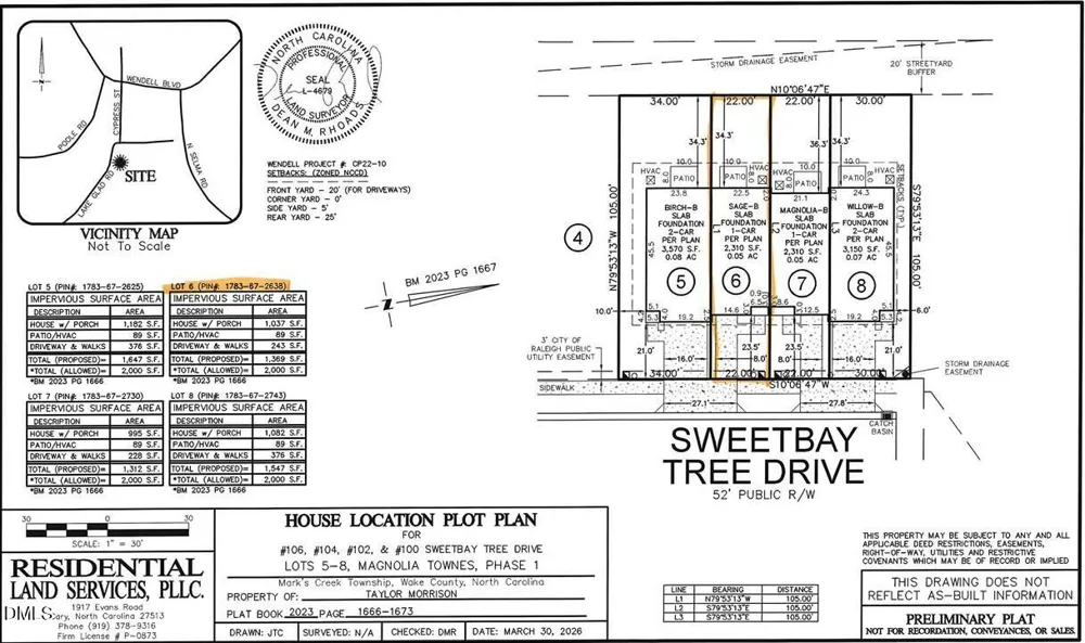 104 Sweetbay Tree Drive Wendell, NC 27591