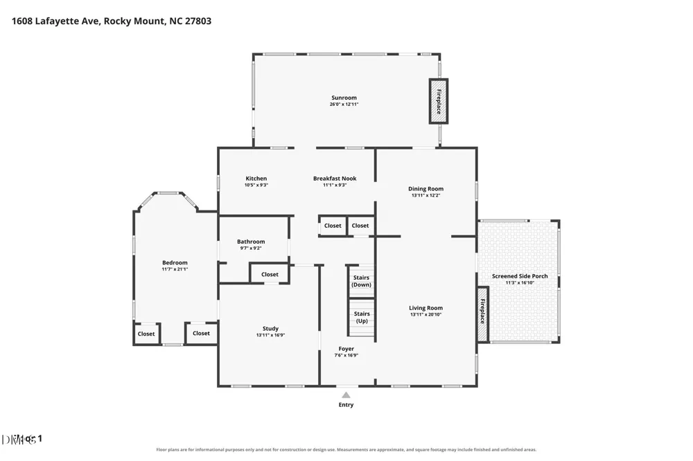 1608 Lafayette Avenue Rocky Mount, NC 27803
