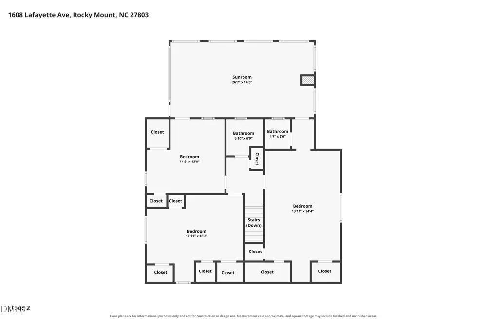 1608 Lafayette Avenue Rocky Mount, NC 27803