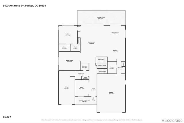 5603 Amarosa Drive Parker, CO 80134