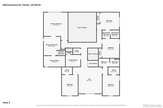 5603 Amarosa Drive Parker, CO 80134
