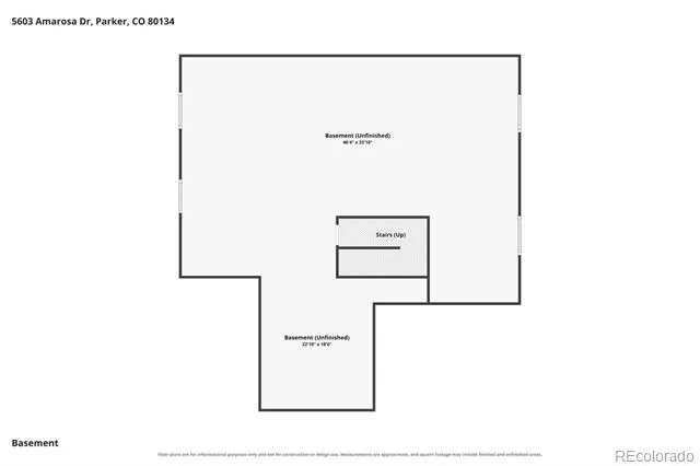 5603 Amarosa Drive Parker, CO 80134
