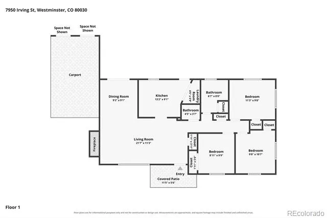 7950 Irving Street Westminster, CO 80030