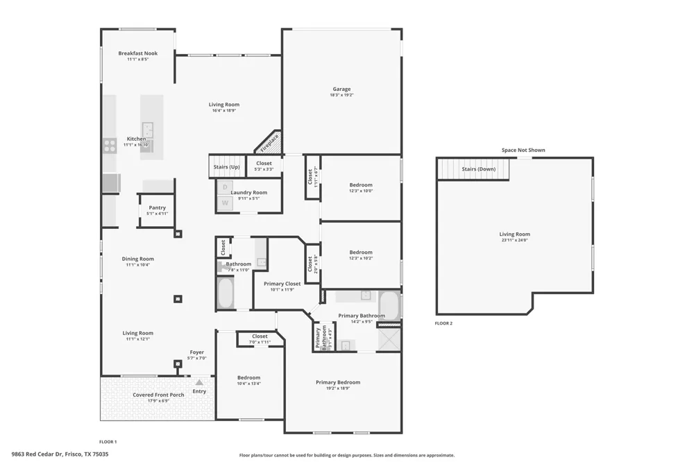 9863 Red Cedar Drive Frisco, TX 75035
