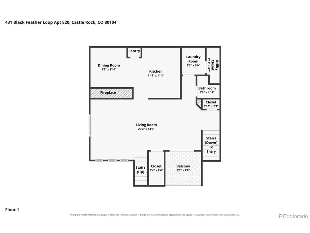 431 Black Feather Loop #820 Castle Rock, CO 80104